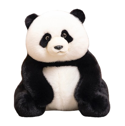 lifelike plush baby panda – Verbou