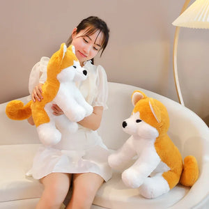 plush shiba inu dog