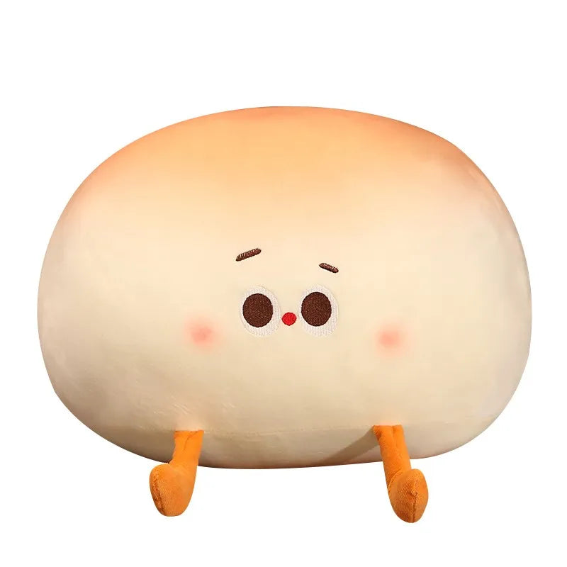 plush steamed bun