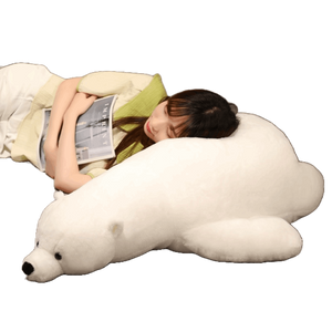 giant plush polar bear