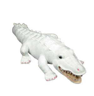 plush albino alligator