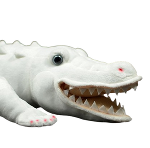 plush albino alligator