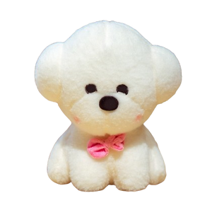 plush dog with accessories