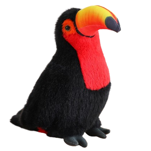 plush colorful toucan