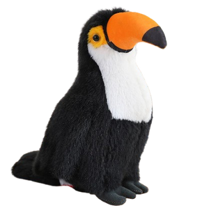 plush colorful toucan