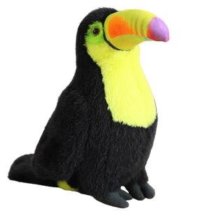 plush colorful toucan