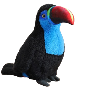 plush colorful toucan
