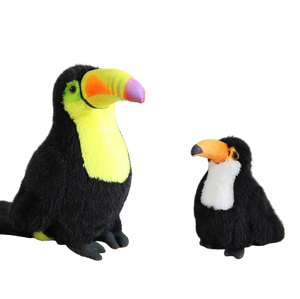plush colorful toucan