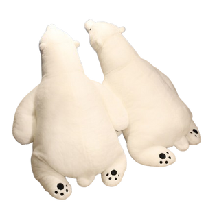 giant plush polar bear