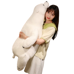 giant plush polar bear
