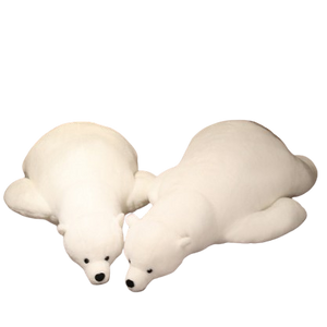 giant plush polar bear