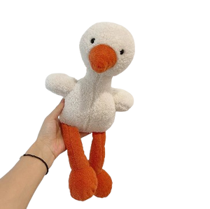 plush long-legged frog/panda/goose/elephant