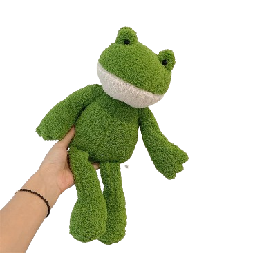 plush long-legged frog/panda/goose/elephant