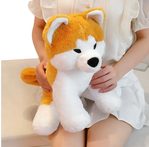 plush shiba inu dog