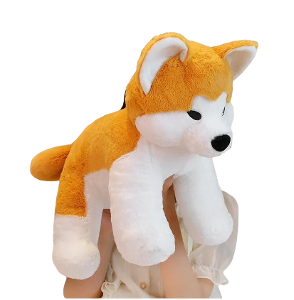 plush shiba inu dog