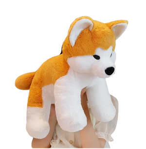 plush shiba inu dog