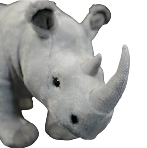 plush white rhino