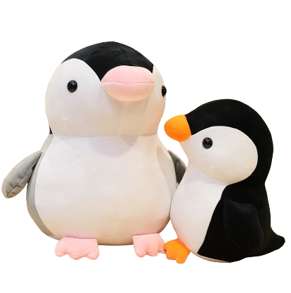 small plush penguin