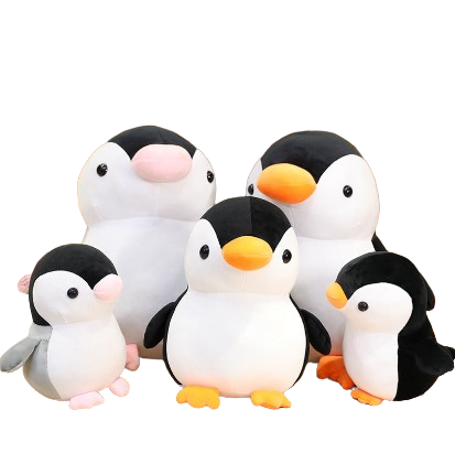 small plush penguin