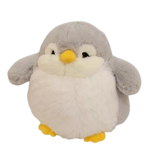 plush round soft baby penguin
