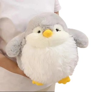 plush round soft baby penguin