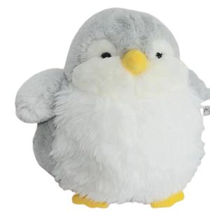 plush round soft baby penguin