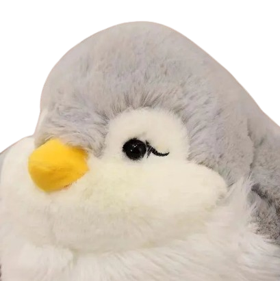 plush round soft baby penguin