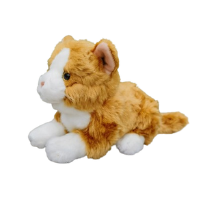 soft plush ginger cat
