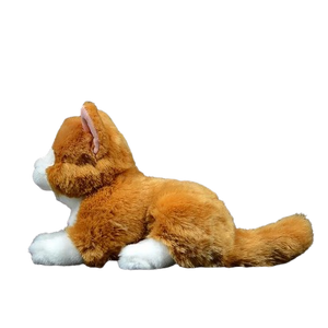 soft plush ginger cat
