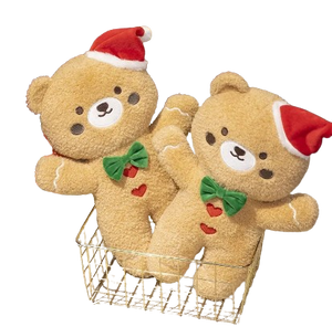 plush christmas cookie teddy bear