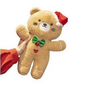 plush christmas cookie teddy bear
