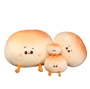 plush steamed bun