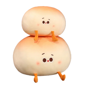 plush steamed bun