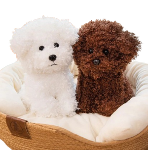 soft plush teddy dog