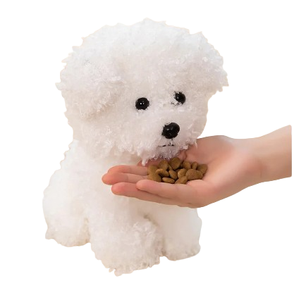 soft plush teddy dog