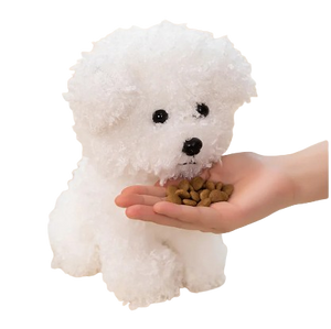 soft plush teddy dog