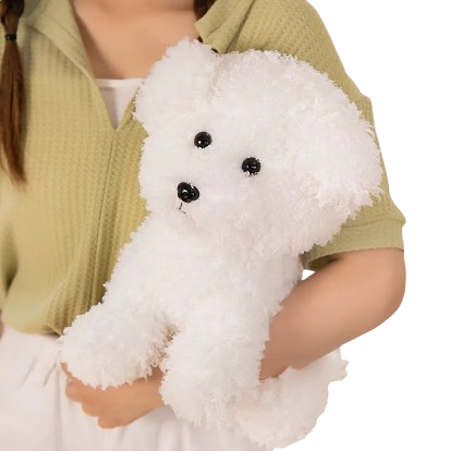 soft plush teddy dog