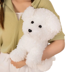 soft plush teddy dog