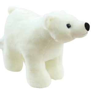 beautiful plush polar bear