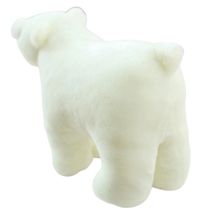 beautiful plush polar bear