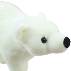 beautiful plush polar bear