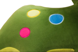 colorful plush triceratops