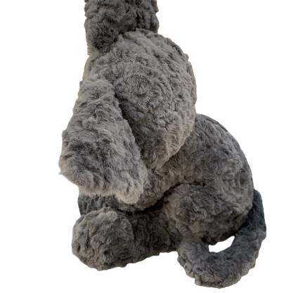soft plush black cat