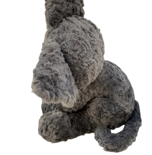 soft plush black cat