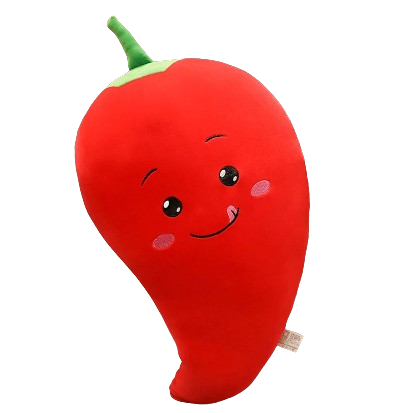 plush vegetables