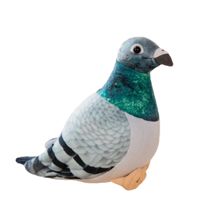 lifelike plush dove