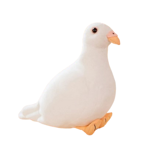 lifelike plush dove