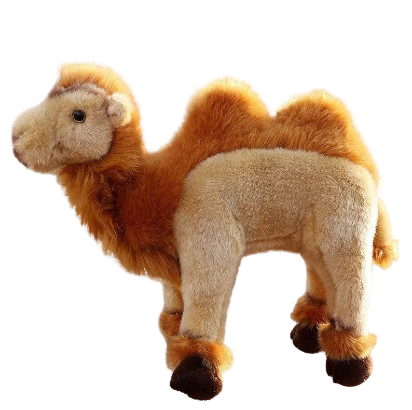 soft plush camel