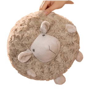 plush soft round sheep