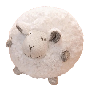 plush soft round sheep